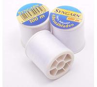 Trimz 100m 100%, White-3pces, Polyester, White, 13 x 11 x 4 cm