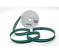 Trimz 14/4/4 mm Cotton Bias Binding Tape, Bottle Green 74t - Double-Fold Sewing Tape for Quilting, Dressmaking & DIY Crafts