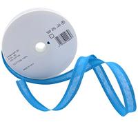 Trimz 14/4/4 mm Cotton Bias Binding Tape, Peacock Blue 30t - Double-Fold Sewing Tape for Quilting, Dressmaking & DIY Crafts