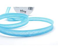 Trimz 14/4/4 mm Cotton Bias Binding Tape, Turquoise 102t - Double-Fold Sewing Tape for Quilting, Dressmaking & DIY Crafts