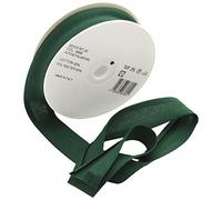 trimz 25/5/5 mm Bias Binding-Col. 2968-BOTTLE GREEN-20m Roll, polycotton, Dark Bottle Green