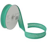 Trimz 25/5/5 mm Cotton Bias Binding, Green 57 - Double-Fold Sewing Tape for Quilting, Dressmaking & DIY Crafts