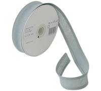 Trimz 25/5/5 mm Cotton Bias Binding, Mid Grey 26 - Double-Fold Sewing Tape for Quilting, Dressmaking & DIY Crafts