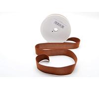 Trimz 25mm Coloured Woven Elastic, Brown, x 10m