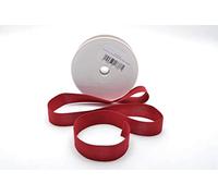Trimz 25mm Coloured Woven Elastic, Burgundy, x 10m