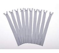 Trimz Adjustable Invisible Zip, Grey, 25cm
