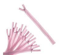 Trimz Adjustable Invisible Zip, Pink, 25cm