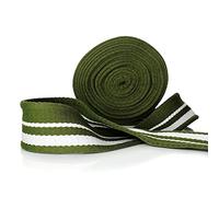 Trimz Belt Webbing, Olive/White, 5m x 50mm