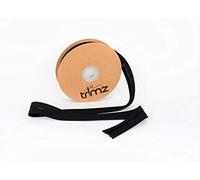 Trimz Bias Binding, Cotton, Black, 20m x 20/10/10mm