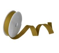 Trimz Cotton Webbing, Ancient Gold, 25mm x 5m