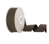 Trimz Cotton Webbing - Brown - 40mm x 10m