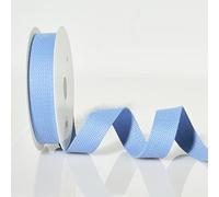 Trimz Cotton Webbing, Cornflower Blue, 25mm x 5m