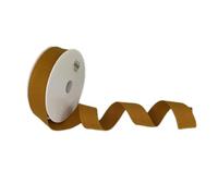Trimz Cotton Webbing, Gold, 25mm x 5m