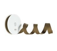 Trimz Cotton Webbing - Light Brown - 25mm x 5m