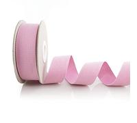 Trimz Cotton Webbing - Pink - 40mm x 10m