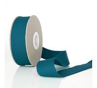 Trimz Cotton Webbing, Steel Blue, 25mm