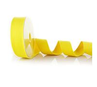 Trimz Cotton Webbing, Yellow, 40mm