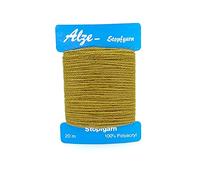 Trimz Darning Wool - 100% Acrylic Yarn, Khaki, 20m - Soft, Durable Thread for Mending, Knitting, Sewing & Craft Repairs