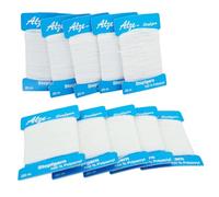 Trimz Darning Wool - 100% Acrylic Yarn, White, Pack of 10 x 20m - Soft, Durable Thread for Mending, Knitting & Clothing Repairs