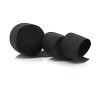 Trimz Elastic, Black, 75mm x 10m