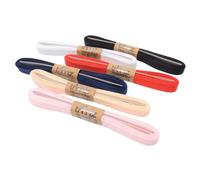 Trimz Grosgrain Ribbon Crafter's Combo - 10mm x 3m Wraps - Red, Navy, Black, Ivory, Pink, White