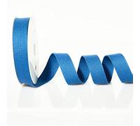 Trimz Heavy Duty Cotton Webbing, Malibu Blue, 30mm x 10m