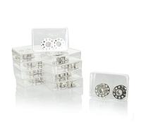 Trimz Metal Sewing Machine Bobbins, 2cm x 1 cm (0.8’’ x 0.4’’)