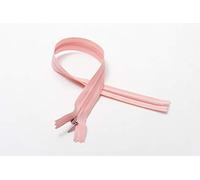 Trimz Pink Invisible Zip - 60cm (24 Inch) Concealed Zipper for Dressmaking, Skirts and Evening Wear