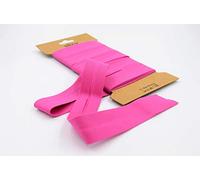 Trimz Poly Cotton Bias Binding, Fuscia Pink, 25mm x 5m