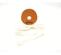 Trimz Poly Cotton Bias Binding, Polyester, Ivory, 20m Reel