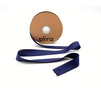 Trimz Poly Cotton Bias Binding, Navy, 25mm x 20m