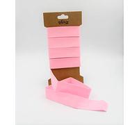 Trimz Poly Cotton Bias Binding, Pink, 25mm x 5m