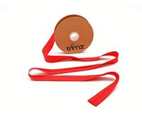 Trimz Poly Cotton Bias Binding, Polyester, Red, 20m Reel
