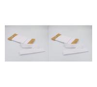 Trimz Poly Cotton Bias Binding, White, 25mm x 10m (Pack of 2)