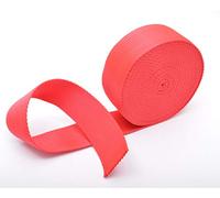 Trimz Polypropylene Webbing, Red - 50mm Wide x 20Mtr Reel - Heavy Duty Strapping for Bags and Crafts