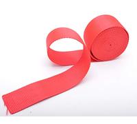 Trimz Polypropylene Webbing, Red - 50mm Wide x 5Mtr Reel - Heavy Duty Strapping for Bags and Crafts