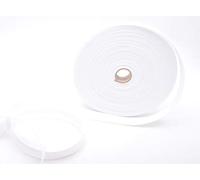 Trimz Polypropylene Webbing, White - 25mm Wide x 20Mtr Reel - Heavy Duty Strapping for Bags and Crafts