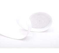 Trimz Polypropylene Webbing, White - 25mm Wide x 5Mtr Reel - Heavy Duty Strapping for Bags and Crafts