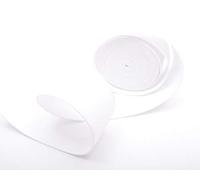 Trimz Polypropylene Webbing, White - 50mm Wide x 5Mtr Reel - Heavy Duty Strapping for Bags and Crafts