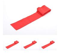 Trimz Ribbing/Cuffing, Red, 110cm x 6cm (Pack of 4)