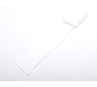 Trimz Ribbing/Cuffing, White, 110cm x 6cm