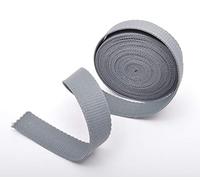 Trimz Webbing, Grey, 25mm x 10m