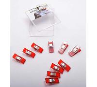 Trimz Wonderclips, Red, Pack of 10