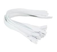 Trimz Zip-10pc White Invisible zips-Size, 60cm