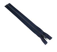 Trimz Zipper, Dark Navy, 1 Piece