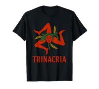 Trinacria Symbol of Sicily - Sicilian Mediterranean Souvenir T-Shirt