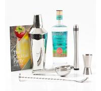 Trinco Gin Cocktail Bundle | Aybrook & Mason Trinco Ceylon Dry 40% ABV Gin 700ml | Cocktail Set with Shaker, Jigger, Spoon, Muddler, Juicer & Recipe Book | Premium Sri Lankan Spirit