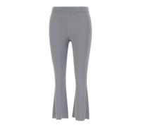 Trine Flare Capri - female - A. Roege Hove - Wide Trousers - Gray - S - Trousers S