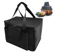 TRINENOX Carrying Bag for Ninja Crispi Air Fryer FN101GY, Heavy Duty 1680D Double-Ply Oxford Handheld Outdoor Picnic Bag 13.8×10.2×11 IN,Waterproof & Heat-Resistant Portable Bag