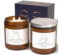 TRINIDa 2 Wicks Sleep Large Candle Gifts for Women, Candles Long Burning up to 100 Hours (14.2OZ), Scented Candles for Anxiety Relief & Perfect Sleep, Lavender Promotes Sleep, Jasmine Anxiety Relief